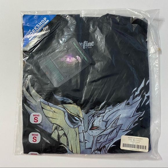 We Love Fine DOTA 2 Righteous Vengeance Graphic Black Crew Neck T-Shirt Small - Picture 9 of 14